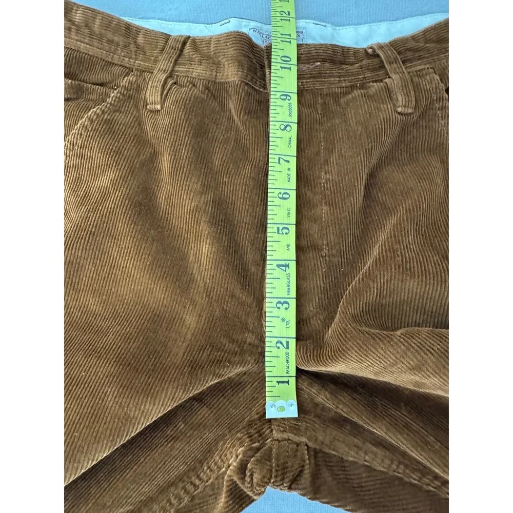 J. Crew Wallace & Barnes Corduroy Painter Pants 31W Amber Brown